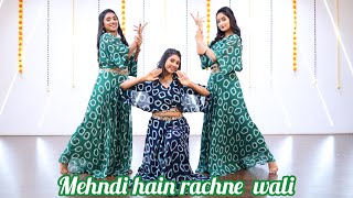 Mehndi Hai Rachne Wali  Twirl with Jazz  Sangeet Choreography  Jasmin Dangodra [upl. by Ahsikrats726]