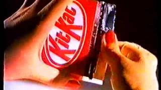 Kit Kat chocolate 1991 commercial NZ [upl. by Aneeram]