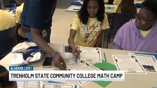 Trenholm State Community College holding Math Camp [upl. by Lleira]