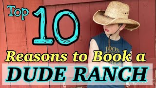 Reasons a DUDE RANCH should be your next family VACATION [upl. by Lekcar403]