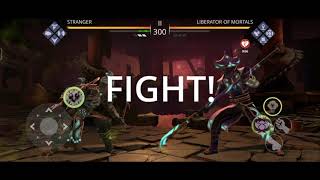 Shadow Fight 3  King Of Serpents Lvl 6 vs Liberator Lvl 6 [upl. by Norton]