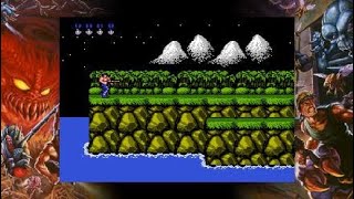 Contra Anniversary Collection  Contra NES 30 Lives Cheat Code [upl. by Calan618]