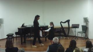 Violino prof sse GIULIA GAMBARO ENRICA MELONI [upl. by Beckman]