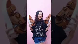 Mountain Sandal Gunung Wanita Premium Kekinian Fiona Black Sendal Tali Wanita Terbaru Sandals [upl. by Louella]