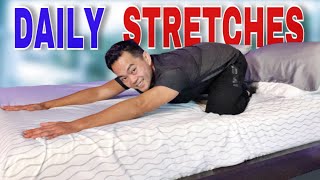 SIMPLE WORKOUT YOU CAN DO IN BED BEFORE SLEEP  THIGHS amp BELLY WORKOUT [upl. by Jolenta75]