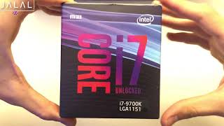 Intel Core i79700K unboxing quick review [upl. by Lodi]