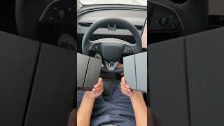 Revolutionize Your Tesla Model 3 with These Essential Console Liners TeslaLiners model3 tesla [upl. by Eissirk]