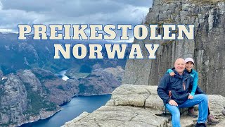 OUR JOURNEY TO PREIKESTOLEN NORWAY 🇳🇴 BREATHTAKING VIEW ON TOP🇳🇴🏔️ [upl. by Matthei]