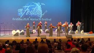 2020 Festiba Mariachi Festival  PHS Diamante Rojo 2292020 [upl. by Nosinned]