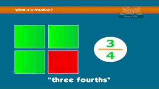 Learn Fractions  What is a Fraction [upl. by Ennej]