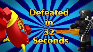 Defeating Chronos XL in 32 Seconds R2DA [upl. by Hedelman]