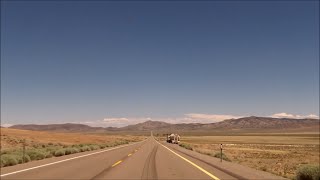 US 50 in Nevada quotThe Loneliest Road in Americaquot [upl. by Eecyaj]