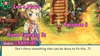 Lets Play Rune Factory 3 Ep 5 [upl. by Arhna]