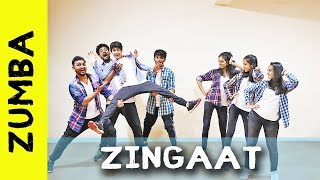 Zingaat  Sairat  Zumba Easy Steps  ABDC [upl. by Sherris]