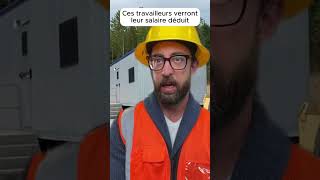 Ces travailleurs verront leur salaire déduit foryou youtubeshorts funny fake situation ⚠️ [upl. by Iver847]