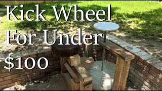 Thorough Tutorial  Making A Potters Kick Wheel [upl. by Ayotyal]