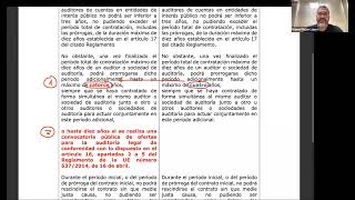 Modificación de contratación mínima en auditorías de EIP art 401 LAC de 10 a 20 años [upl. by Elrebma]