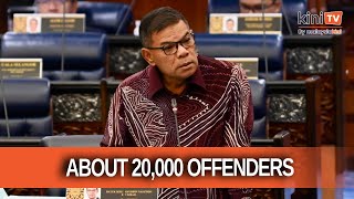 Minister 20k offenders can be considered for house arrest [upl. by Leanahtan]