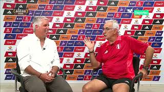 JORGE FOSSATI EN ENTREVISTA EXCLUSIVA CON DIEGO REBAGLIATI  A SOLAS CON EL DT DE PERÚ 🗣️🇵🇪 [upl. by Nosyaj191]