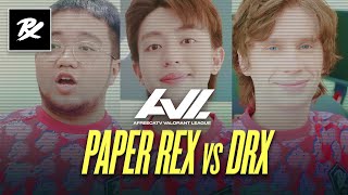 Paper Rex vs DRX  HIGHLIGHTS  AfreecaTV VALORANT League AVL WGAMING [upl. by Buell]