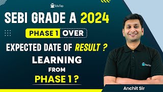 SEBI Grade A 2024 Phase 1 Exam Analysis  SEBI Phase 2 Preparation Strategy  SEBI Phase 1 Result [upl. by Eseilenna82]