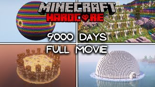 9000 Days of Hardcore Minecraft  Full Movie [upl. by Nettie964]