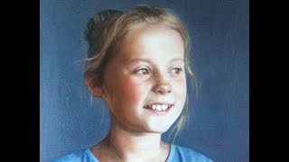 1 of 4 Portrait painting tutorial glazing grisaille 1st glaze VOICEOVER [upl. by Sualocin]