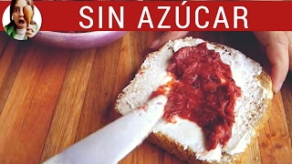 Mermelada SIN AZÚCAR de frutillas  Recetas aptas para diabéticos Paulina Cocina [upl. by Halladba]