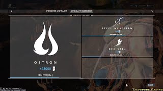 Warframe Guide  Farm 28000 Ostron Standing in 10 Minutes [upl. by Pepi]