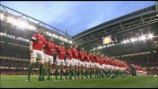 Wales vs England Anthems [upl. by Neom]