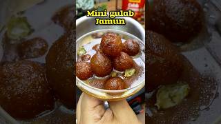 மினி குலாப் ஜாமுன்😋👌 Mini Gulab Jamun recipe 😋👌 shorts jamun gulabjamun [upl. by Anirahtak]