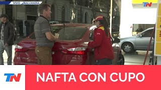 NAFTA CON CUPO I Falta de combustible y aumento de precios [upl. by Melisa]