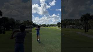 On the mark golf shot on hole 13 at crane lakes golf golfswing golfer tiger golfer games [upl. by Cal]