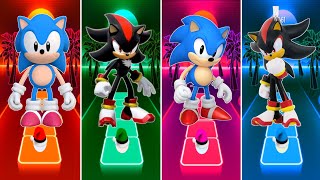 Sonic Pink🆚Sonic The Hedgehog 🆚Mini Robo 🆚Sonic Name🆚Sonic Spike  Tiles Hop EDM Rush Coffin Dance [upl. by Merri]