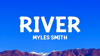 Myles Smith  River Acoustic Lyrics [upl. by Emmaline]