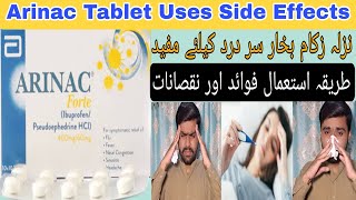 Arinac Tablet Uses In Urdu Arinac Tablet Benefits Uses Side Effects And Dosage [upl. by Nogam]