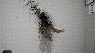 after effects tutorial disintegration tutorial VFX 2024 [upl. by Nytnerb484]