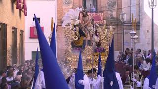 Hermandad de la Columna  Jueves Santo  Llegada a la Iglesia de Santa María  2023 [upl. by Ecertal]