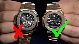 How Does a 30000 FAKE Patek Philippe Compare to the Real Deal [upl. by Anavoig]