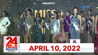 24 Oras Weekend Express April 10 2022 HD [upl. by Anrapa]