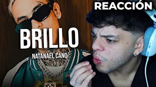 REACCIÓN Natanael Cano  Brillo Video Oficial [upl. by Cherida]