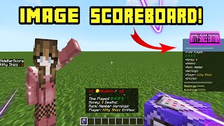 DIY Custom Image Scoreboard For Minecraft [upl. by Marmawke]