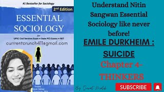 CHAPTER 4 Essential Sociology Nitin Sangwan What is SuicideEmile DurkheimSocial Facts [upl. by Aneba238]