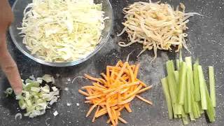 Vegetable Chow Mein Recipe [upl. by Stanislaus]