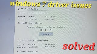 Driver for windows 7 how to download driver for windows 7 [upl. by Nilo]