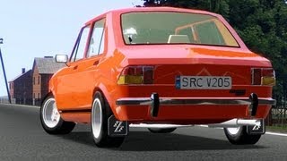 Zastava 1100p drive on Polish Roads Links  racernl [upl. by Solon296]