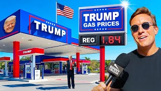 I Built A Trump Gas Station And Charged 184 Per Gallon  What Happened Next is INSANE [upl. by Thorrlow807]