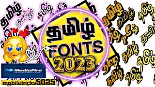 Tamil fonts download in tamil📍  தமிழ் Fonts  Tamil Fonts  Trending  Picsart  Pixellab font [upl. by Gussman]