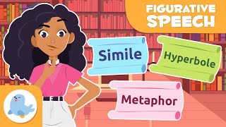 FIGURATIVE SPEECH for KIDS 🧾 Similes Metaphors and Hyperboles ✏️ Literature for Kids ✍️ Episode 1 [upl. by Cain]