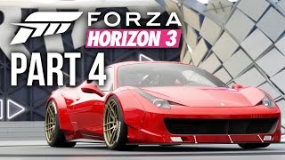 Forza Horizon 3 Gameplay Walkthrough Part 4  LIBERTY WALK FERRARI 458 Full Game [upl. by Erdrich]